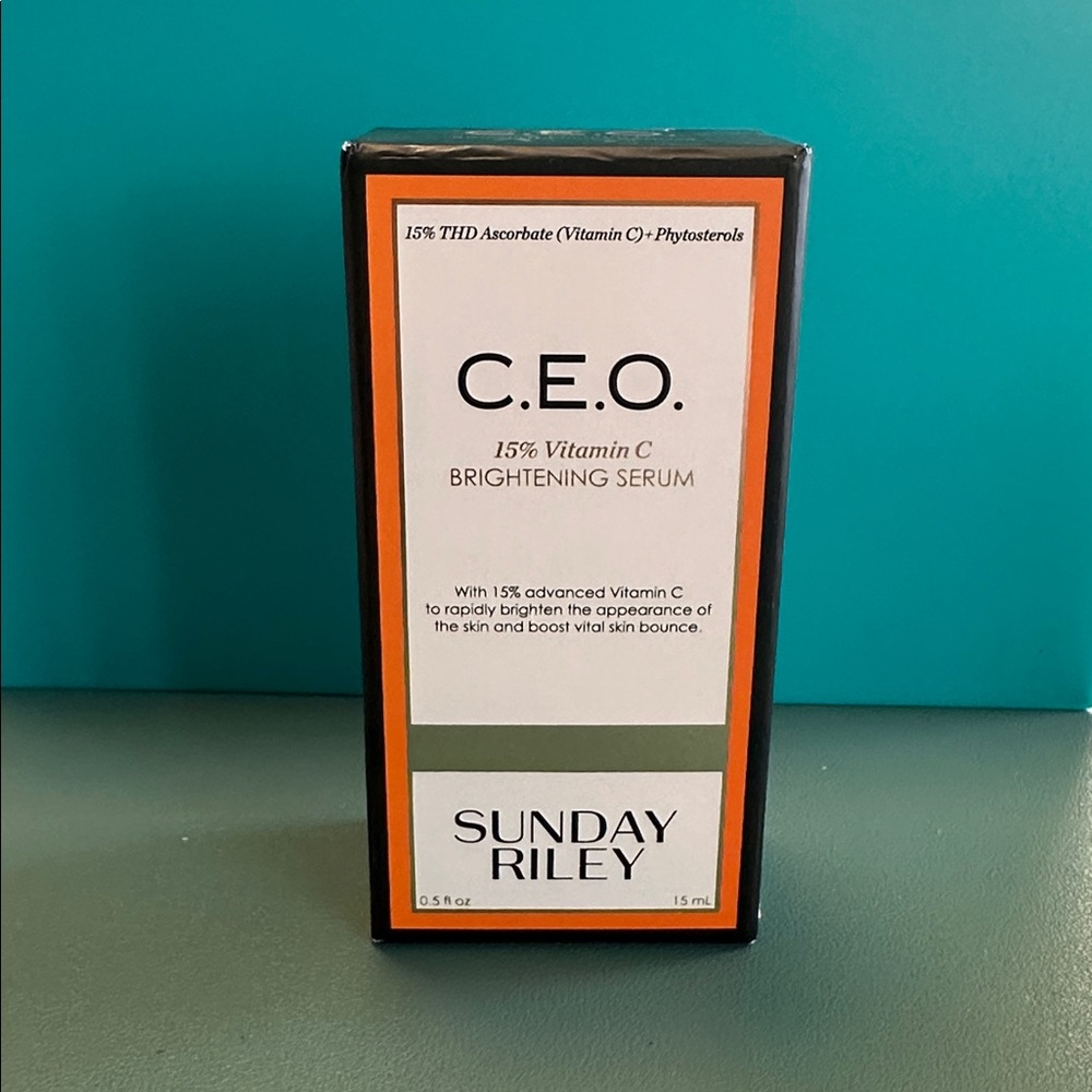 Sunday Riley C.E.O. Vitamin C Serum Box